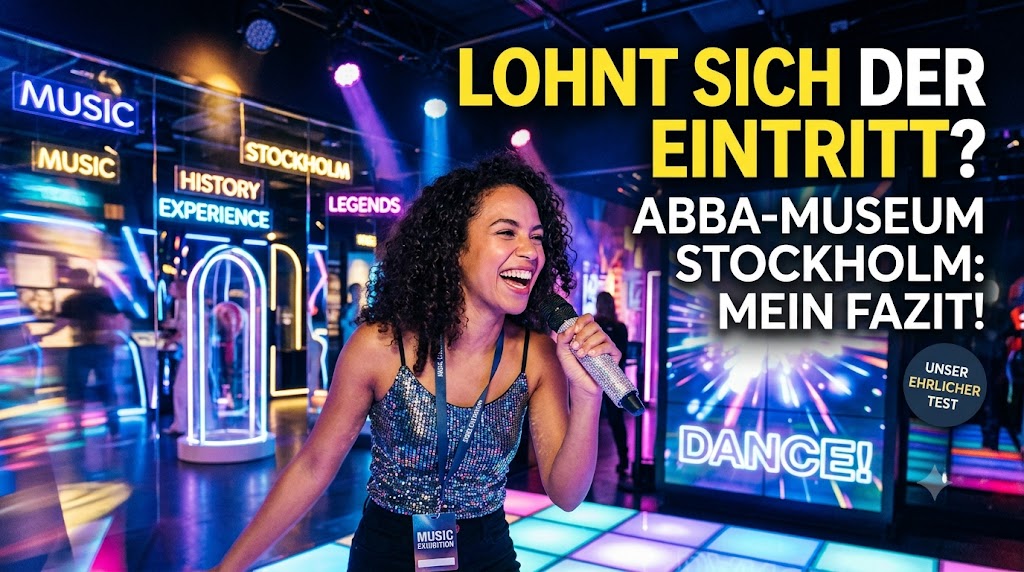 ABBA-Museum Stockholm – Eindruck aus Småland, Schweden