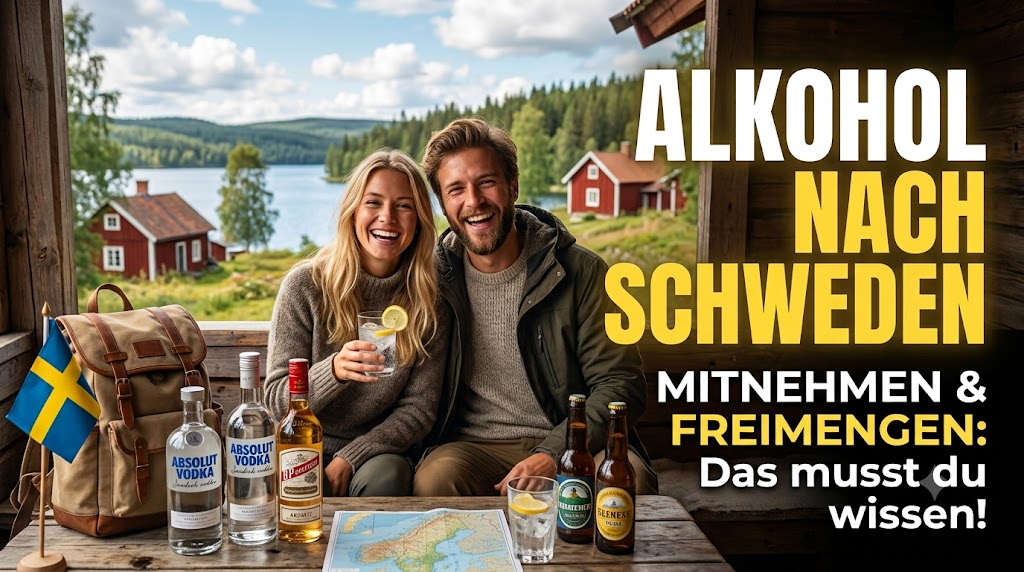 Alkohol nach Schweden mitnehmen – Eindruck aus Småland, Schweden