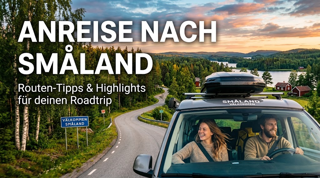 Anreise nach Småland – Eindruck aus Småland, Schweden