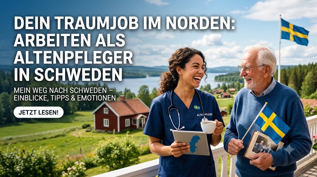 Arbeiten als Altenpfleger in Schweden Leitfaden & Sprachanforderungen – Eindruck aus Småland, Schweden