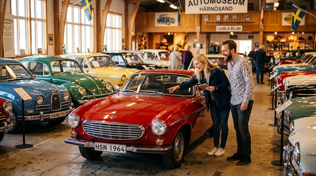 Automuseum Härnösand – Eindruck aus Småland, Schweden