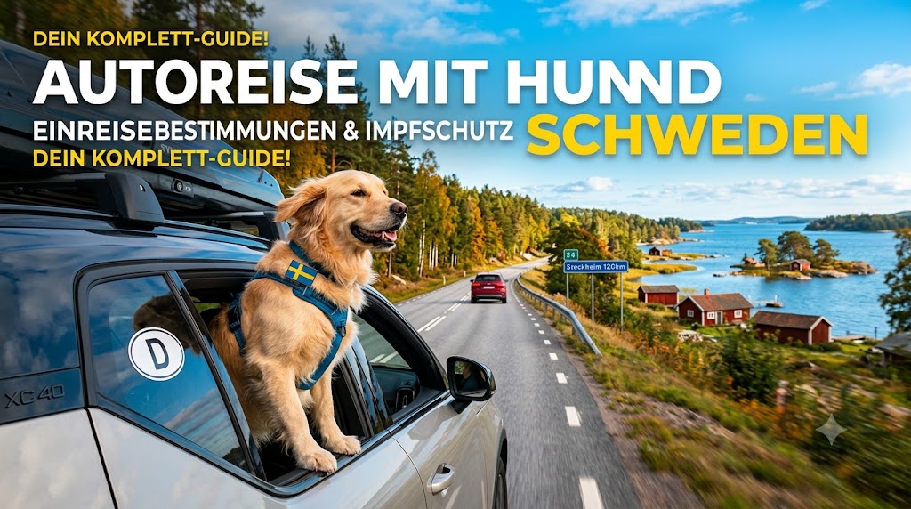 Mit Hund nach Schweden – Eindruck aus Småland, Schweden