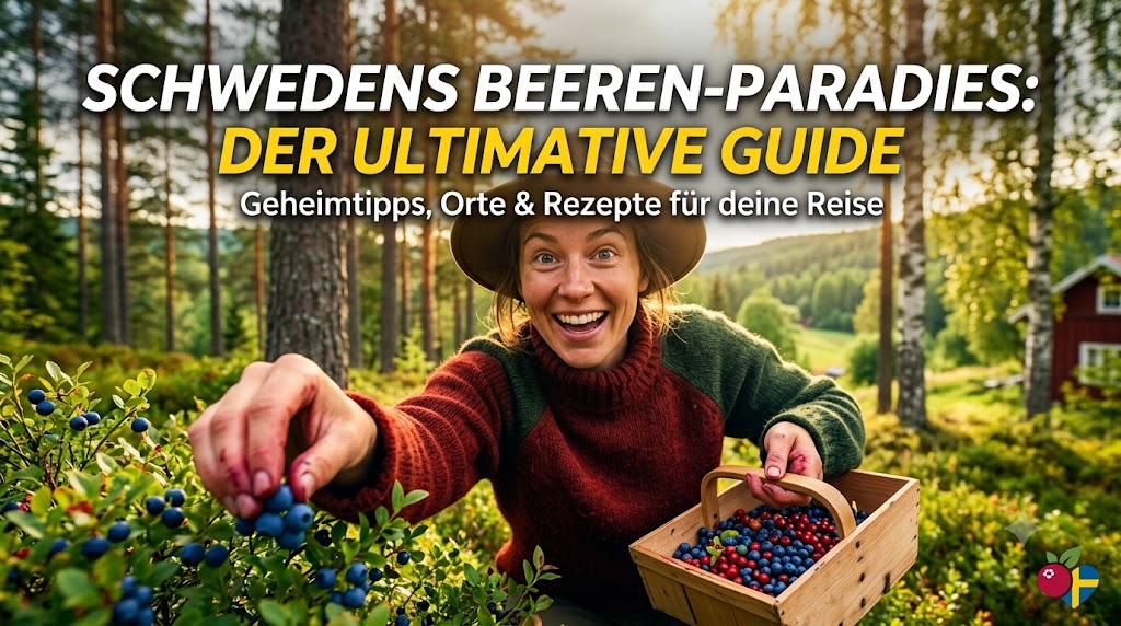 Beeren pflücken in Schweden – Eindruck aus Småland, Schweden