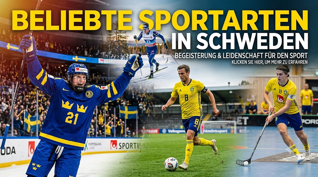 Beliebte Sportarten in Schweden – Eindruck aus Småland, Schweden