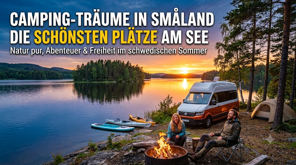 Camping Smaland am See – Eindruck aus Småland, Schweden