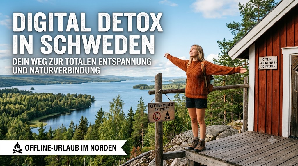 Digital Detox in Schweden – Eindruck aus Småland, Schweden