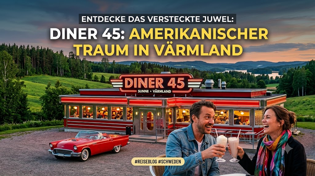 Diner 45 in Sunne – Eindruck aus Småland, Schweden