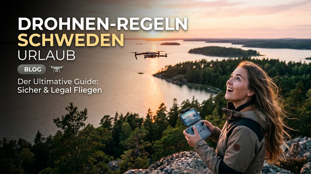 Drohnen-Regeln Schweden – Eindruck aus Småland, Schweden