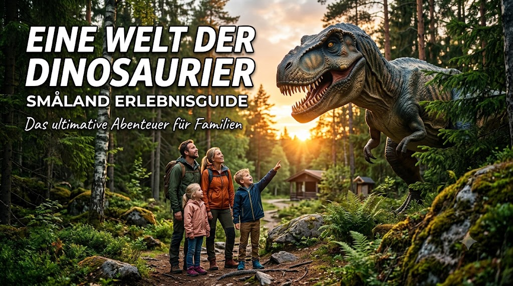 Eine Welt der Dinosaurier – Eindruck aus Småland, Schweden