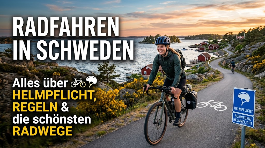 Fahrrad fahren in Schweden – Eindruck aus Småland, Schweden