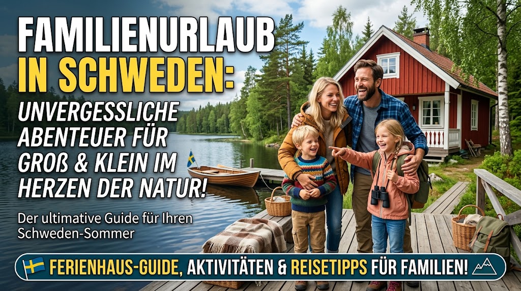 Ferienhaus Schweden mit Kindern – Eindruck aus Småland, Schweden
