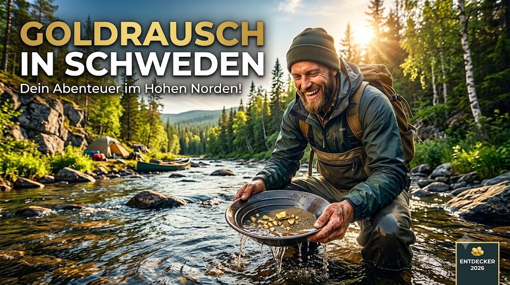 Goldschürfen in Schweden Das müsst ihr wissen! – Eindruck aus Småland, Schweden
