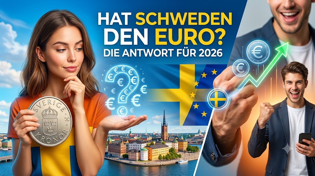 Hat Schweden den Euro – Eindruck aus Småland, Schweden