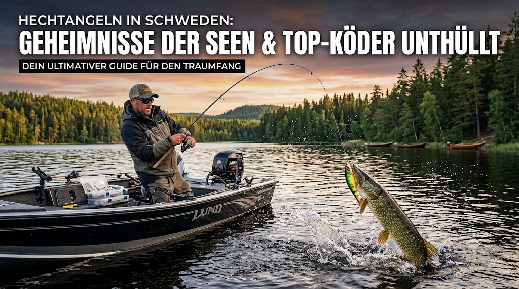 Hechtangeln in Schweden Die besten Seen und Köder – Eindruck aus Småland, Schweden