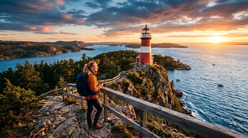 Högbondens Leuchtturm – Eindruck aus Småland, Schweden