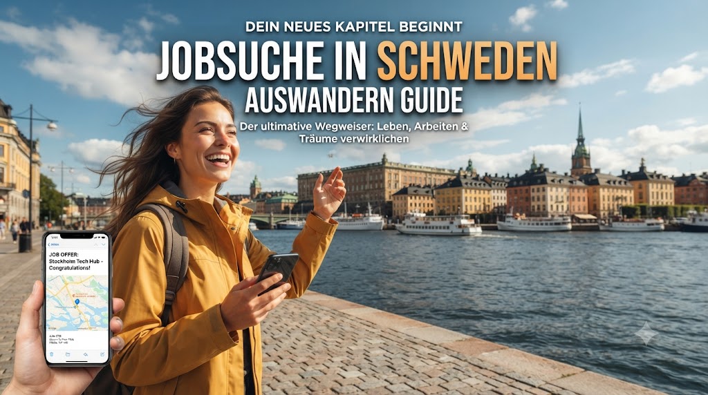 Job suche in Schweden – Eindruck aus Småland, Schweden