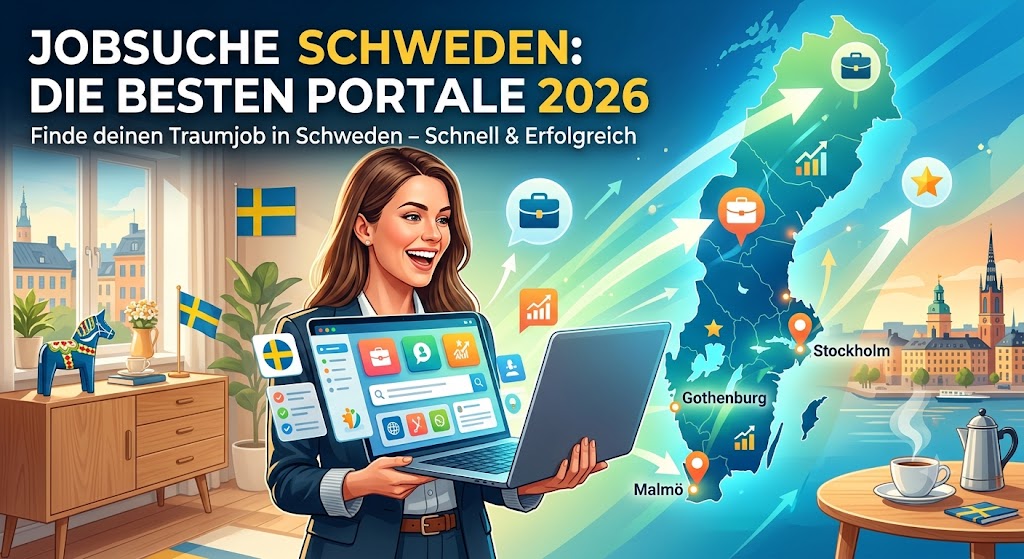 Jobsuche in Schweden Die 10 besten Portale – Eindruck aus Småland, Schweden