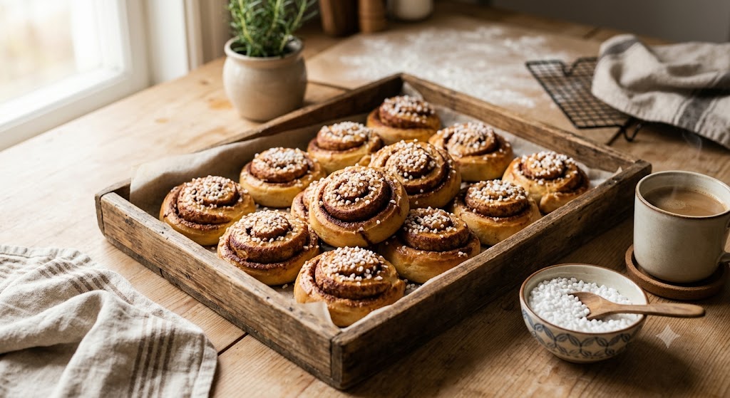 Kanelbullar Rezept – Eindruck aus Småland, Schweden