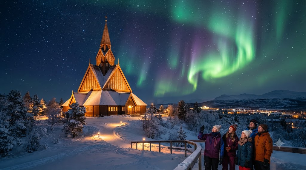 Kirche von Kiruna – Eindruck aus Småland, Schweden