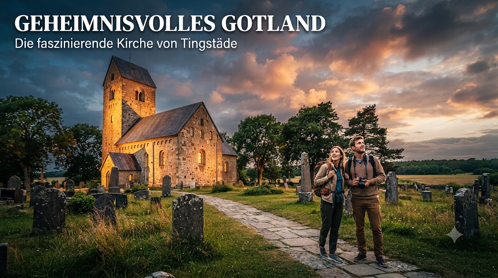 Kirche von Tingstäde – Eindruck aus Småland, Schweden