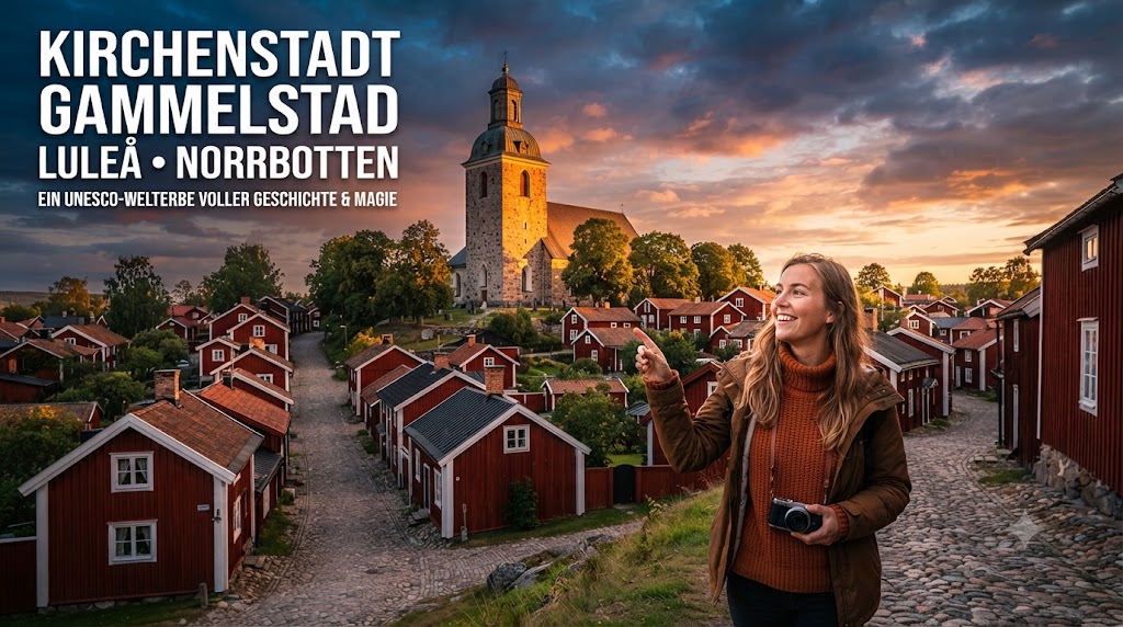 Kirchenstadt Gammelstad in Luleå – Eindruck aus Småland, Schweden