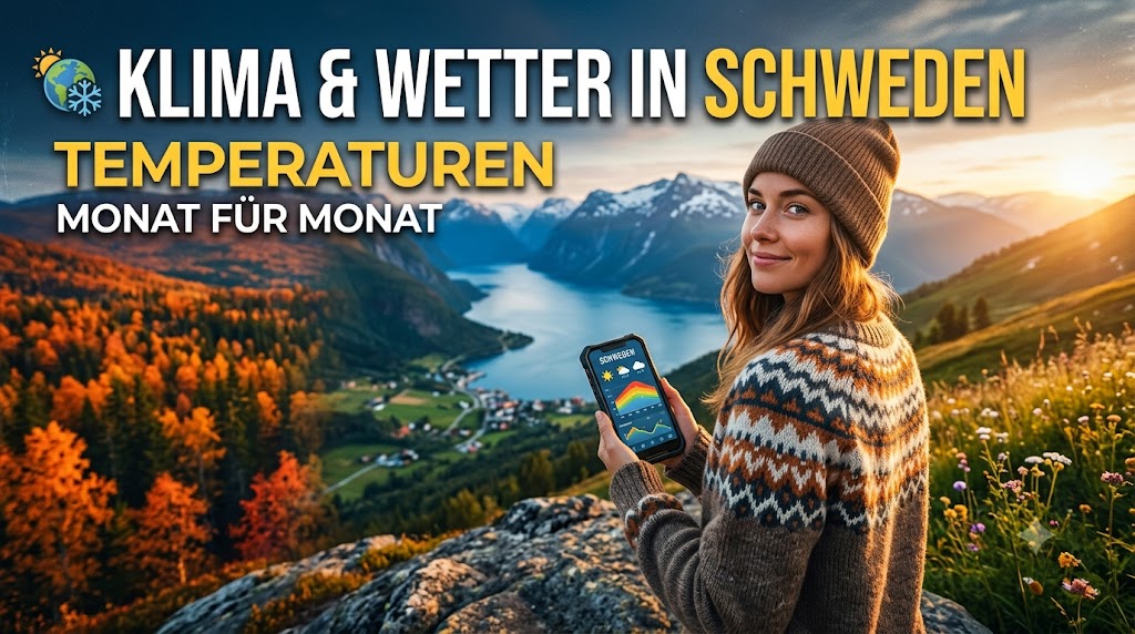 Klima Wetter Schweden – Eindruck aus Småland, Schweden