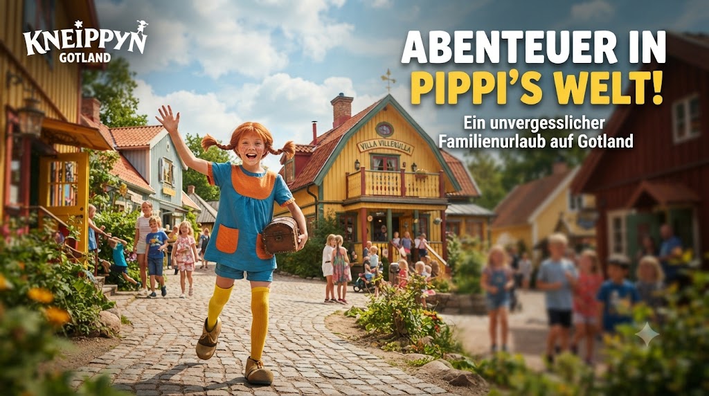 Dorf Kneipp – Eindruck aus Småland, Schweden