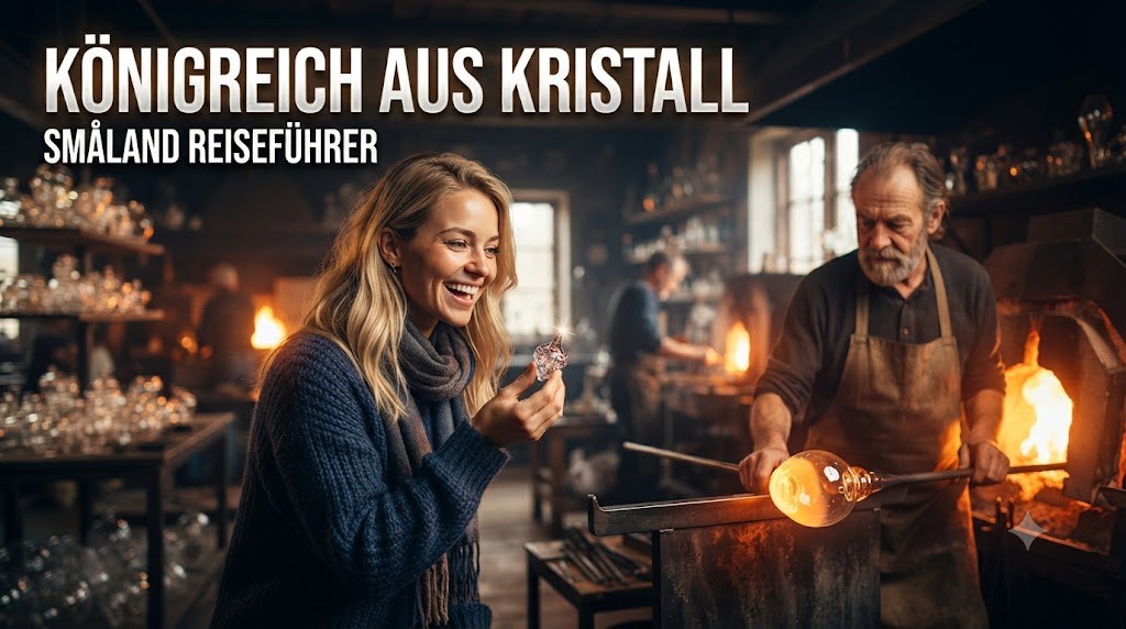 Das Königreich aus Kristall – Eindruck aus Småland, Schweden