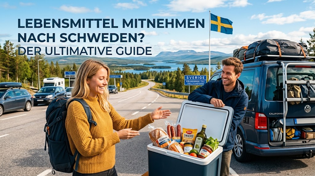 Lebensmittel nach Schweden mitnehmen – Eindruck aus Småland, Schweden