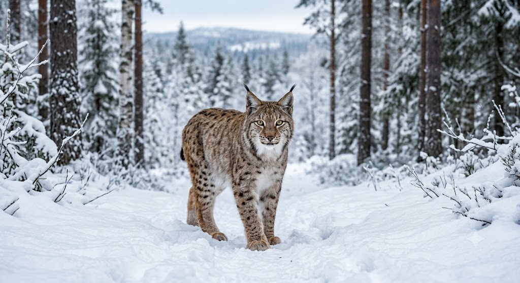 Der Eurasische Luchs in Schweden