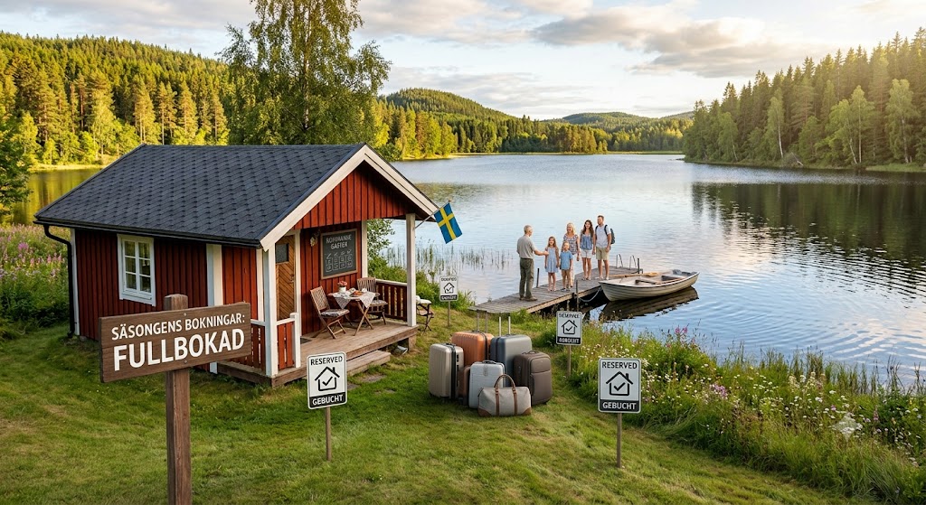 Mehr Buchungen für Ferienhaus Schweden