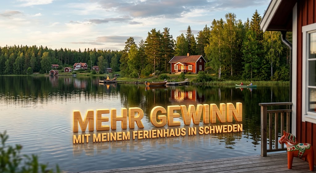 Mehr Gewinn mit meinem Ferienhaus in Schweden