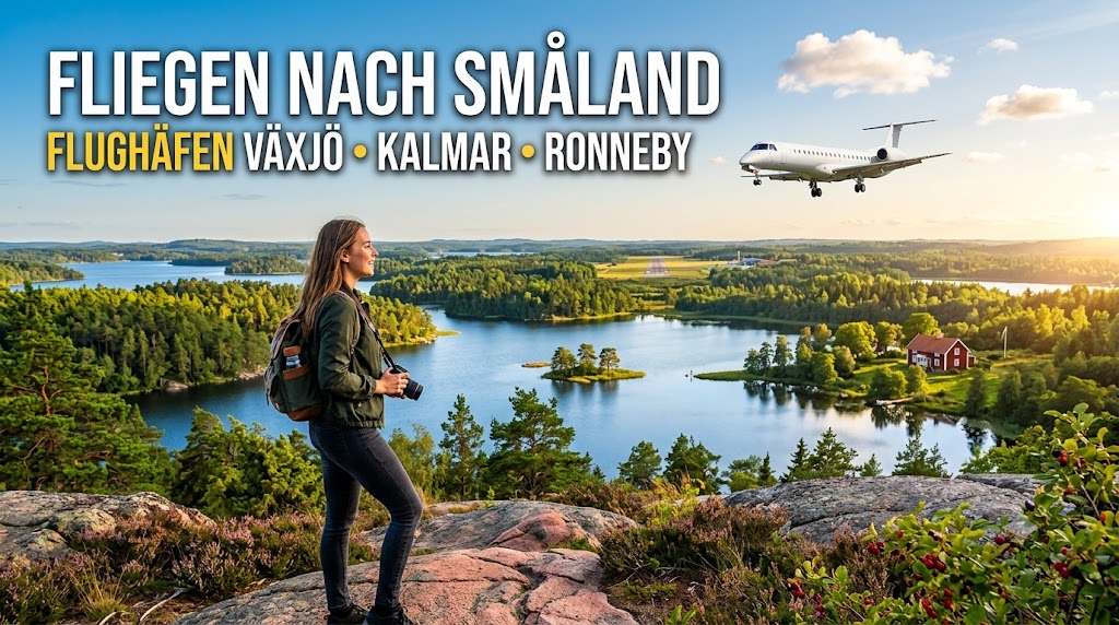 Nach Smaland fliegen – Eindruck aus Småland, Schweden