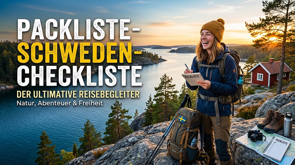 Packliste Schweden: Die ultimative Checkliste für jede