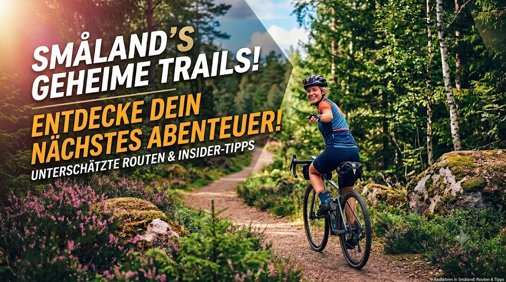 Radfahren in Småland – Eindruck aus Småland, Schweden