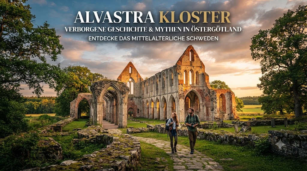 Ruinen des Alvastra-Klosters – Eindruck aus Småland, Schweden