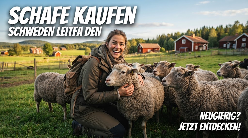 Schafe kaufen in Schweden – Eindruck aus Småland, Schweden