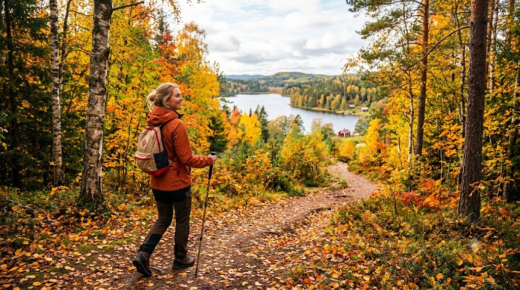 Schweden im Herbst – Eindruck aus Småland, Schweden