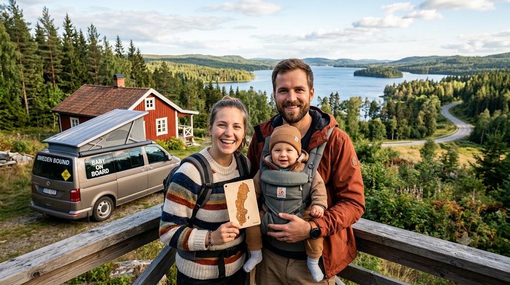 Schweden mit Baby – Eindruck aus Småland, Schweden