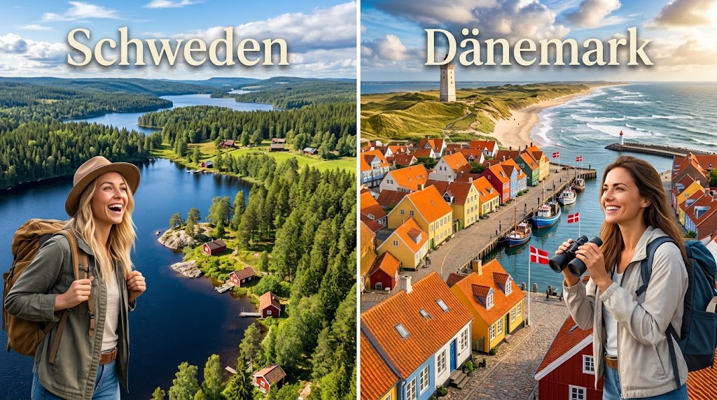 Schweden oder Daenemark – Eindruck aus Småland, Schweden