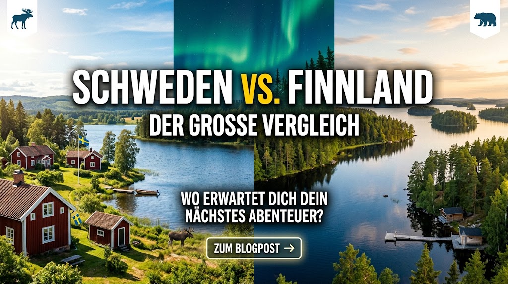 Schweden oder Finnland – Eindruck aus Småland, Schweden