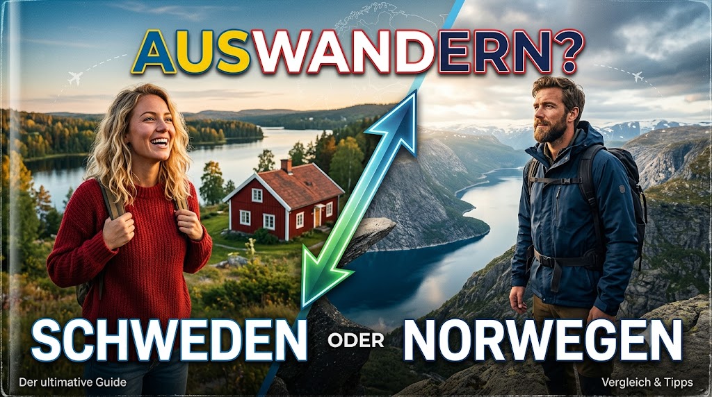 Schweden oder Norwegen auswandern – Eindruck aus Småland, Schweden