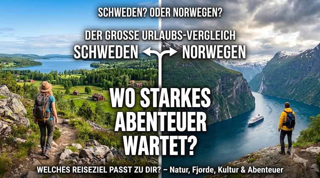 Schweden oder Norwegen Urlaub – Eindruck aus Småland, Schweden