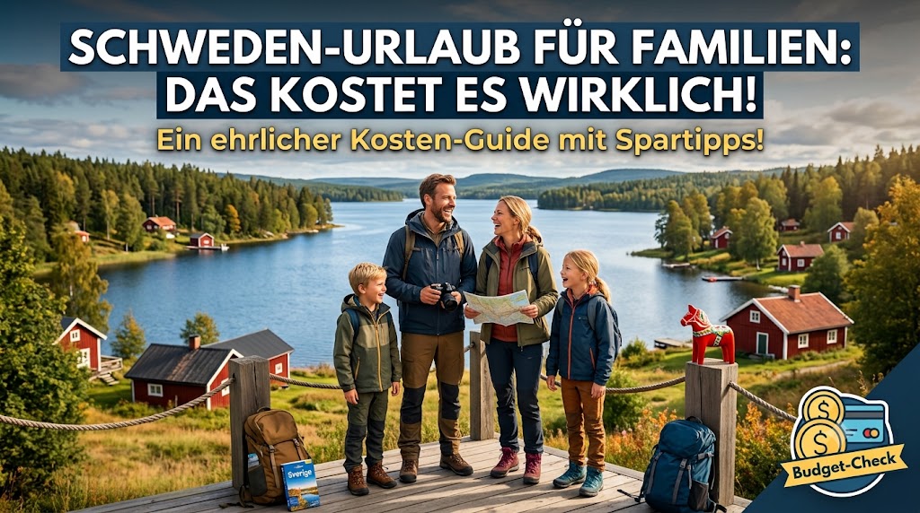 Schweden Urlaub Kosten Familie – Eindruck aus Småland, Schweden