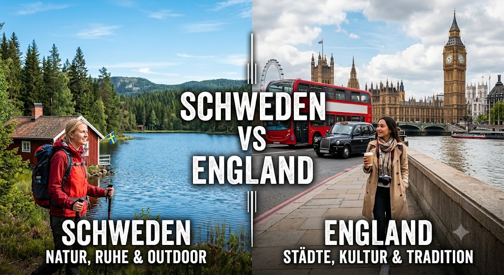 Schweden vs England – Eindruck aus Småland, Schweden