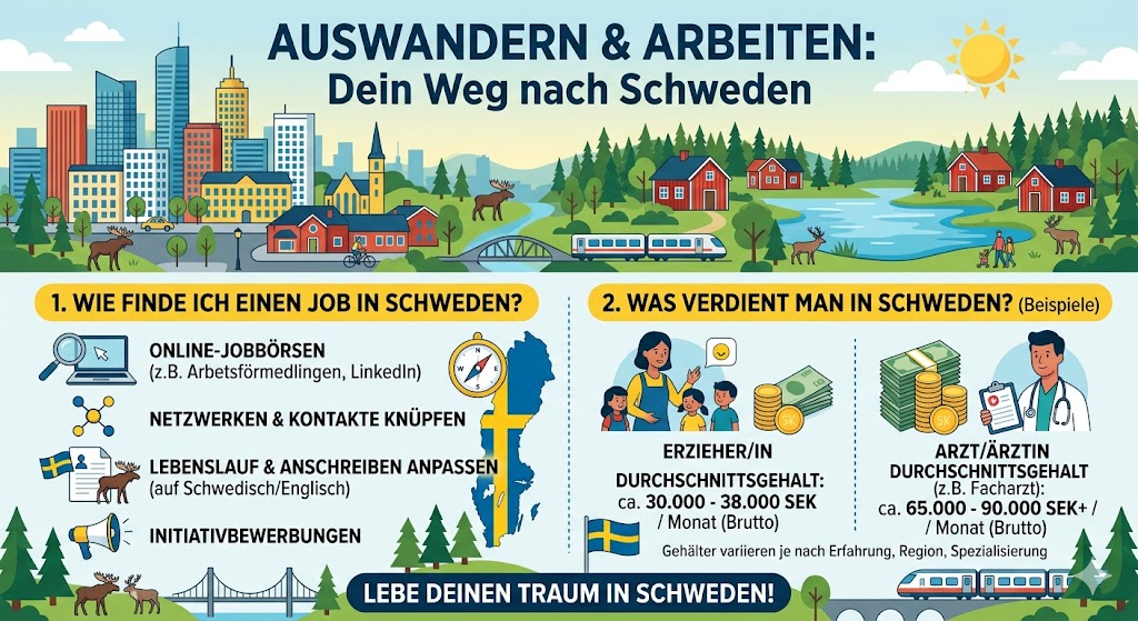 Schweden vs. Schweiz – schwedisches Schwedenhaus gegen Schweizer Alpendorf