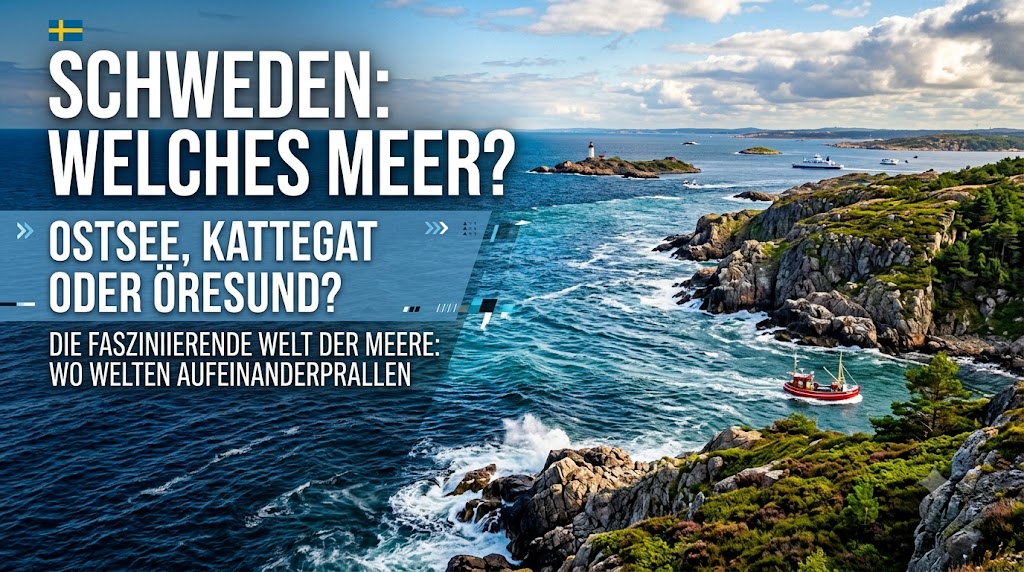 An welche Meere grenzt Schweden? Alle Küsten im Überblick