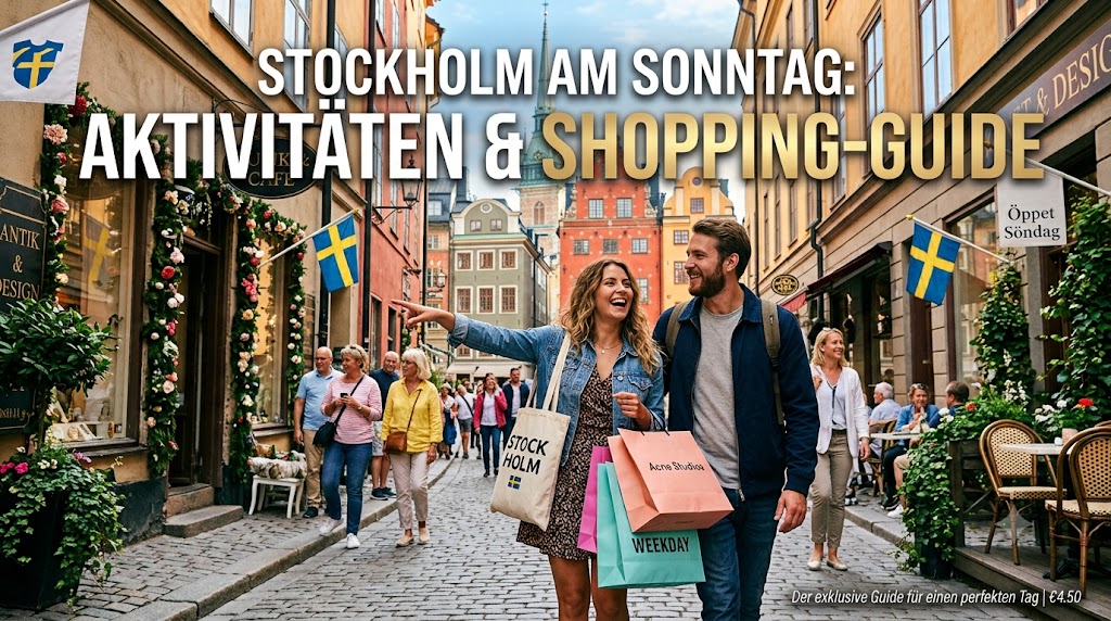 Stockholm am Sonntag – Eindruck aus Småland, Schweden