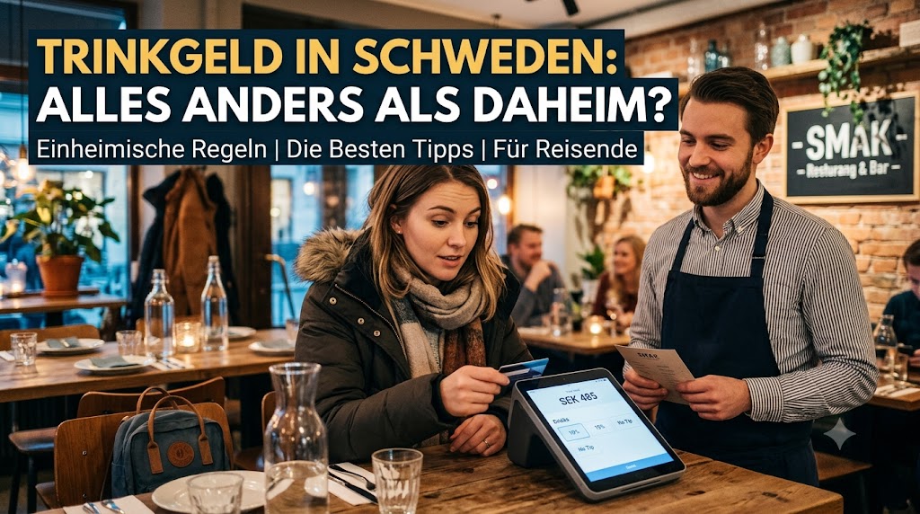 Trinkgeld Schweden – Eindruck aus Småland, Schweden