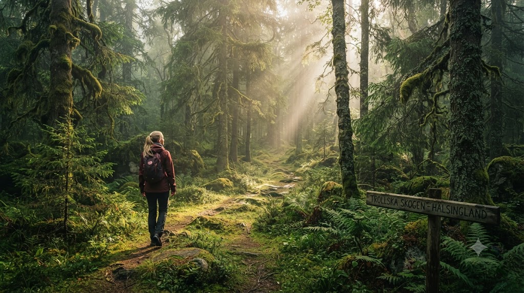 Trollska-Wald – Eindruck aus Småland, Schweden